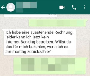 Whatsapp-Chatverlauf