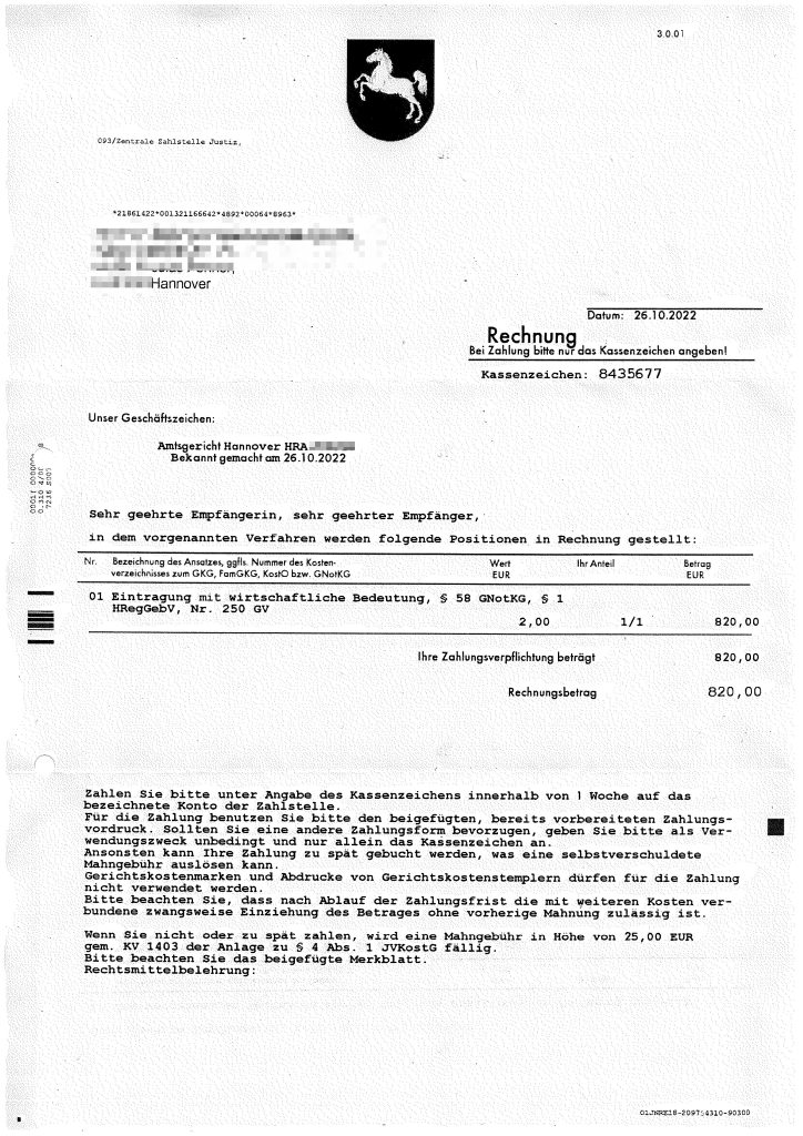 Betrug nach Handels- / Unternehmensregistereintrag - RATGEBER ...